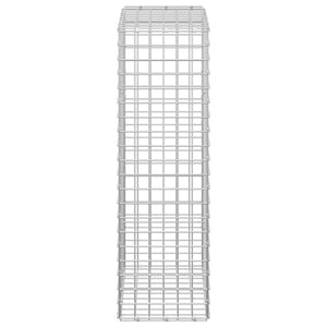 Γκαμπιόν με σύρμα 5 mm και πλέγμα 5x5 cm 50x30x100 εκ - Pakobazaar