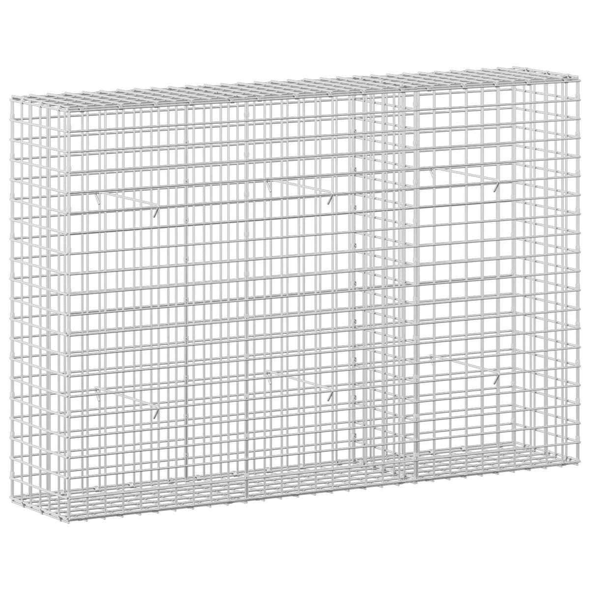 Γκαμπιόν με σύρμα 5 mm και πλέγμα 5x5 cm 150x30x100 εκ