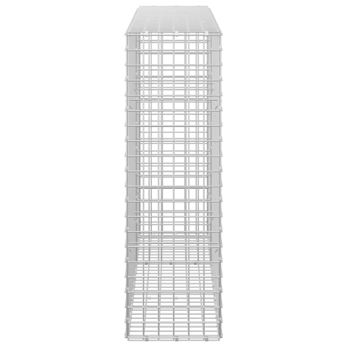 Γκαμπιόν με σύρμα 5 mm και πλέγμα 5x5 cm 150x30x100 εκ