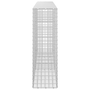 Γκαμπιόν με σύρμα 5 mm και πλέγμα 5x5 cm 250x30x100 εκ - Pakobazaar