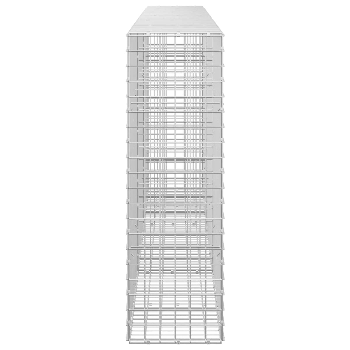 Γκαμπιόν με σύρμα 5 mm και πλέγμα 5x5 cm 300x30x100 εκ - Pakobazaar