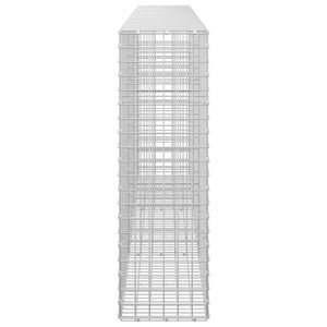 Γκαμπιόν με σύρμα 5 mm και πλέγμα 5x5 cm 300x30x100 εκ - Pakobazaar