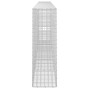 Γκαμπιόν με σύρμα 5 mm και πλέγμα 5x5 cm 450x30x100 εκ