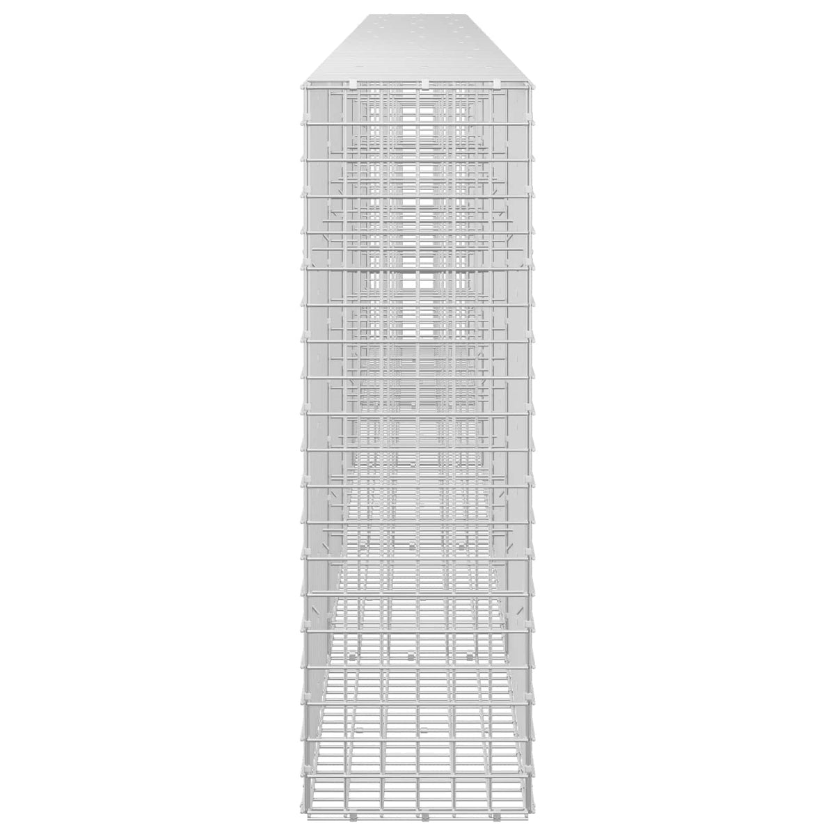 Γκαμπιόν με σύρμα 5 mm και πλέγμα 5x5 cm 550x30x100 εκ - Pakobazaar