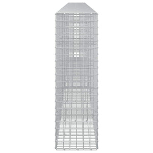 Γκαμπιόν με σύρμα 5 mm και πλέγμα 5x5 cm 650x30x100 εκ