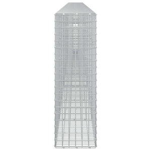 Γκαμπιόν με σύρμα 5 mm και πλέγμα 5x5 cm 800x30x100 εκ - Pakobazaar