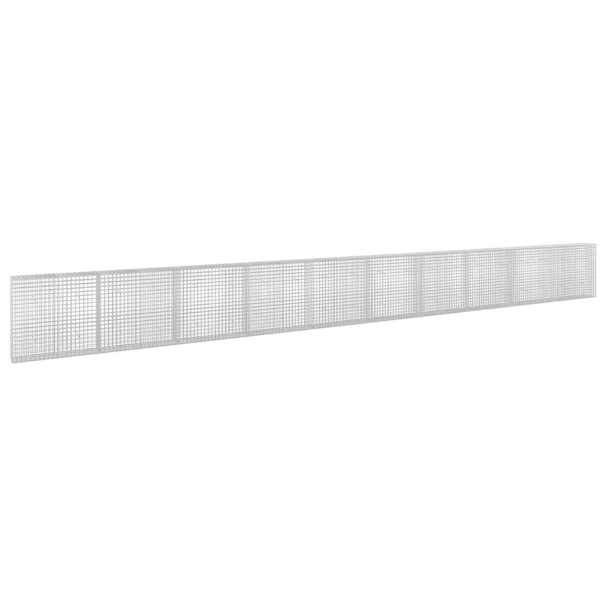 Γκαμπιόν με σύρμα 5 mm και πλέγμα 5x5 cm 1000x30x100 εκ