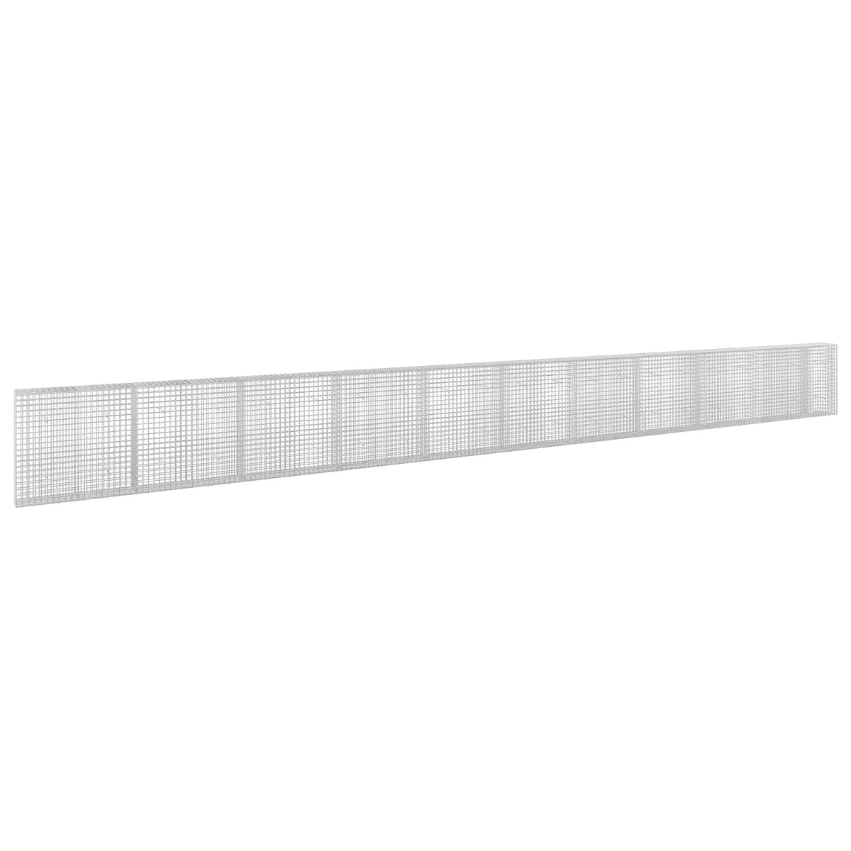 Γκαμπιόν με σύρμα 5 mm και πλέγμα 5x5 cm 1050x30x100 εκ
