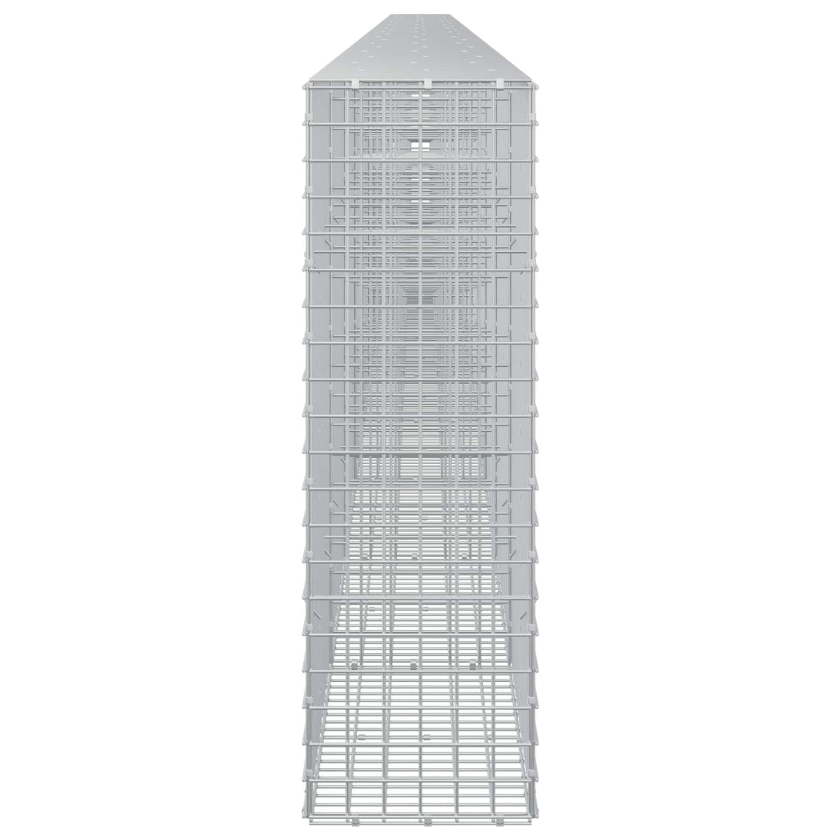 Γκαμπιόν με σύρμα 5 mm και πλέγμα 5x5 cm 1200x30x100 εκ