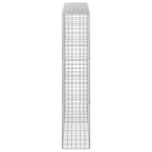 Γκαμπιόν με σύρμα 5 mm και πλέγμα 5x5 cm 150x30x150 εκ - Pakobazaar