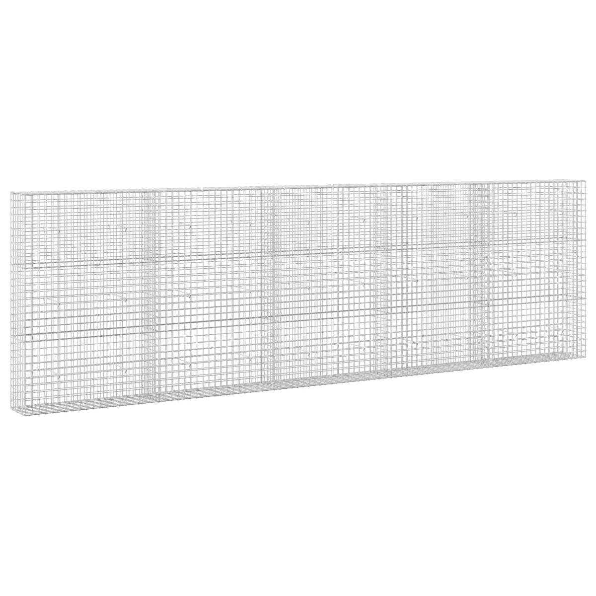 Γκαμπιόν με σύρμα 5 mm και πλέγμα 5x5 cm 500x30x150 εκ - Pakobazaar