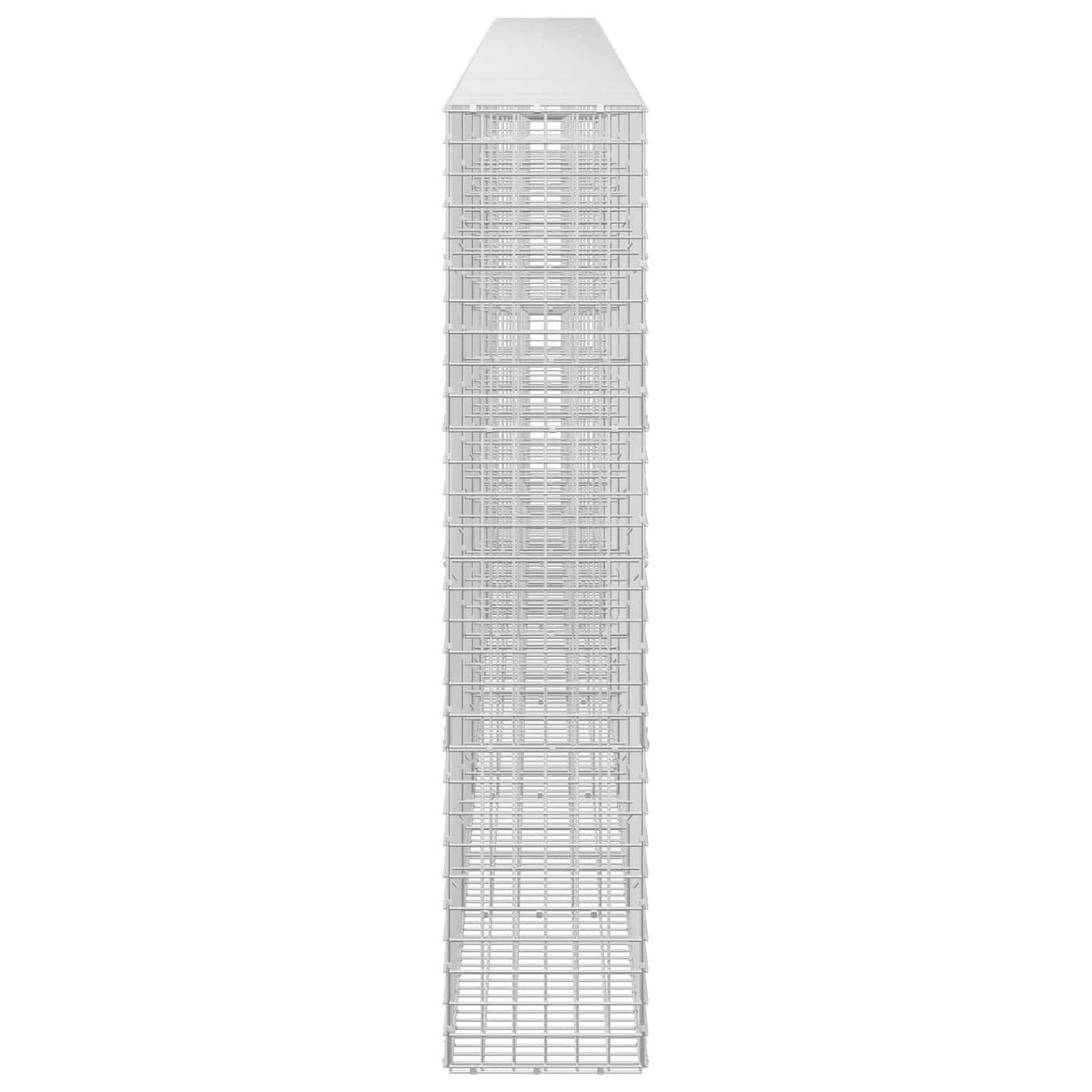 Γκαμπιόν με σύρμα 5 mm και πλέγμα 5x5 cm 600x30x150 εκ - Pakobazaar