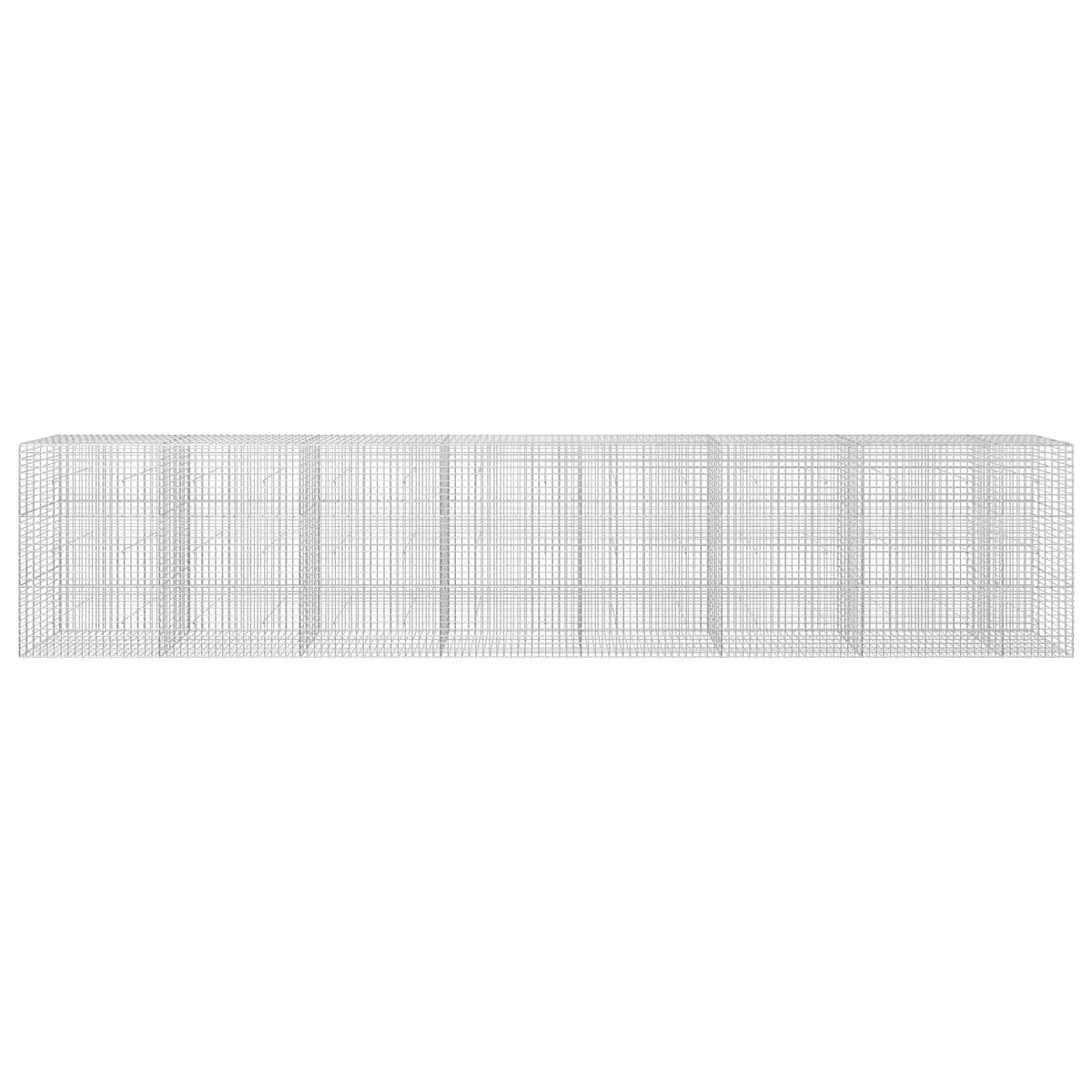 Γκαμπιόν με σύρμα 5 mm και πλέγμα 5x5 cm 750x30x150 εκ - Pakobazaar