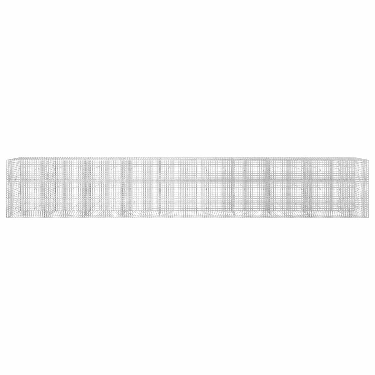 Γκαμπιόν με σύρμα 5 mm και πλέγμα 5x5 cm 950x30x150 εκ