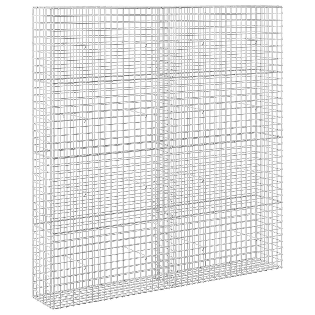 Γκαμπιόν με σύρμα 5 mm και πλέγμα 5x5 cm 200x30x200 εκ - Pakobazaar