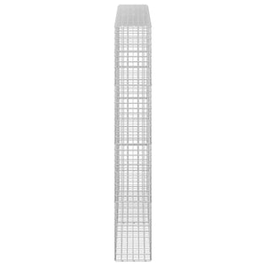 Γκαμπιόν με σύρμα 5 mm και πλέγμα 5x5 cm 200x30x200 εκ - Pakobazaar