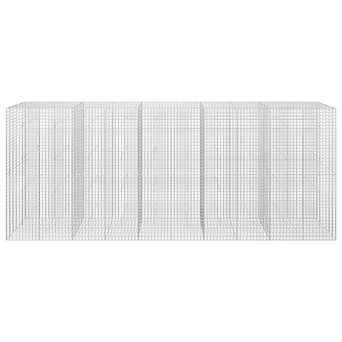 Γκαμπιόν με σύρμα 5 mm και πλέγμα 5x5 cm 500x30x200 εκ - Pakobazaar
