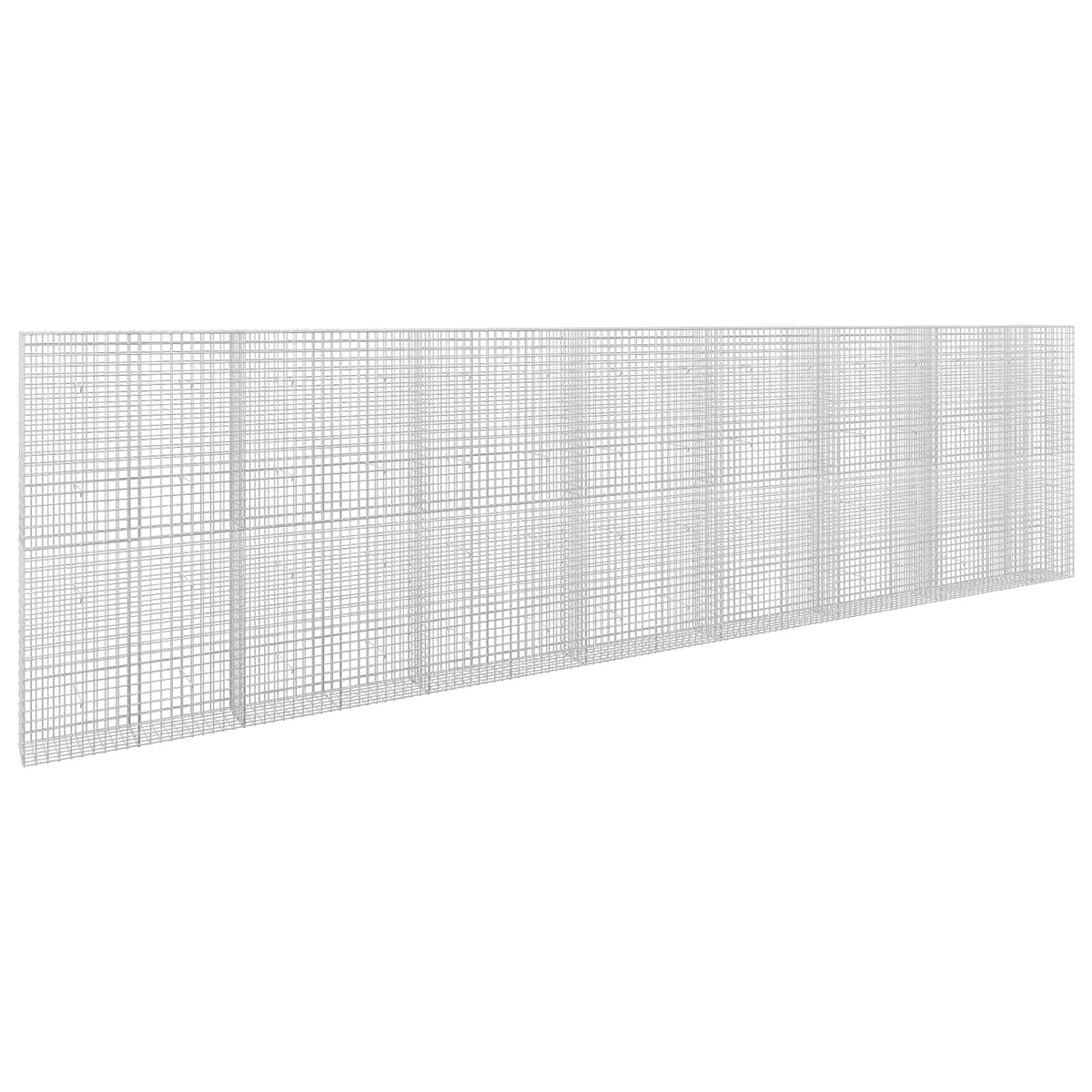 Γκαμπιόν με σύρμα 5 mm και πλέγμα 5x5 cm 750x30x200 εκ