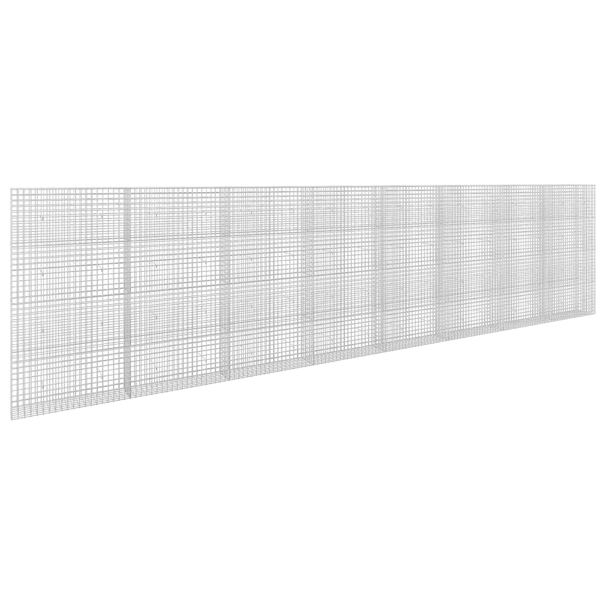 Γκαμπιόν με σύρμα 5 mm και πλέγμα 5x5 cm 800x30x200 εκ - Pakobazaar