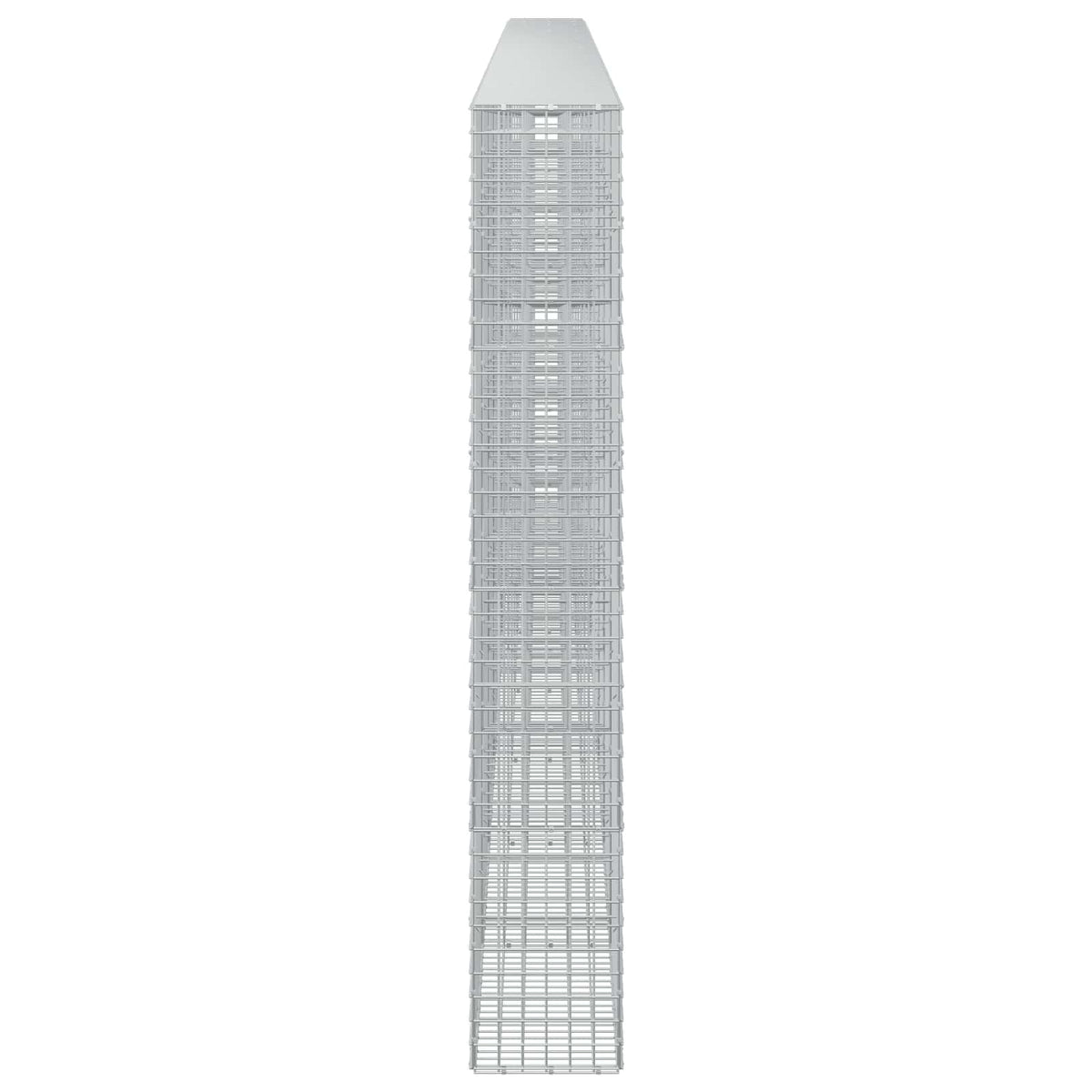 Γκαμπιόν με σύρμα 5 mm και πλέγμα 5x5 cm 800x30x200 εκ - Pakobazaar