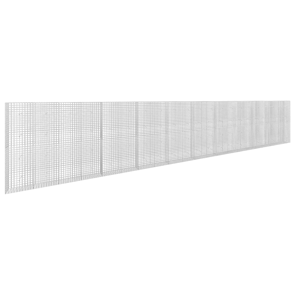 Γκαμπιόν με σύρμα 5 mm και πλέγμα 5x5 cm 1050x30x200 εκ - Pakobazaar