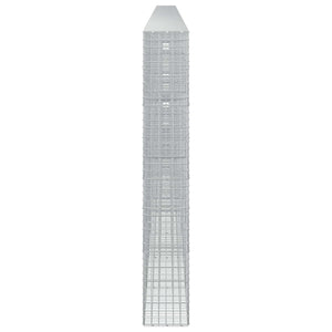 Γκαμπιόν με σύρμα 5 mm και πλέγμα 5x5 cm 1100x30x200 εκ - Pakobazaar