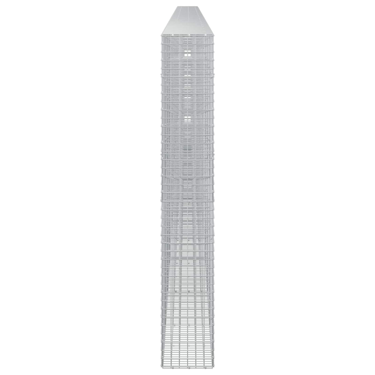 Γκαμπιόν με σύρμα 5 mm και πλέγμα 5x5 cm 1200x30x200 εκ - Pakobazaar