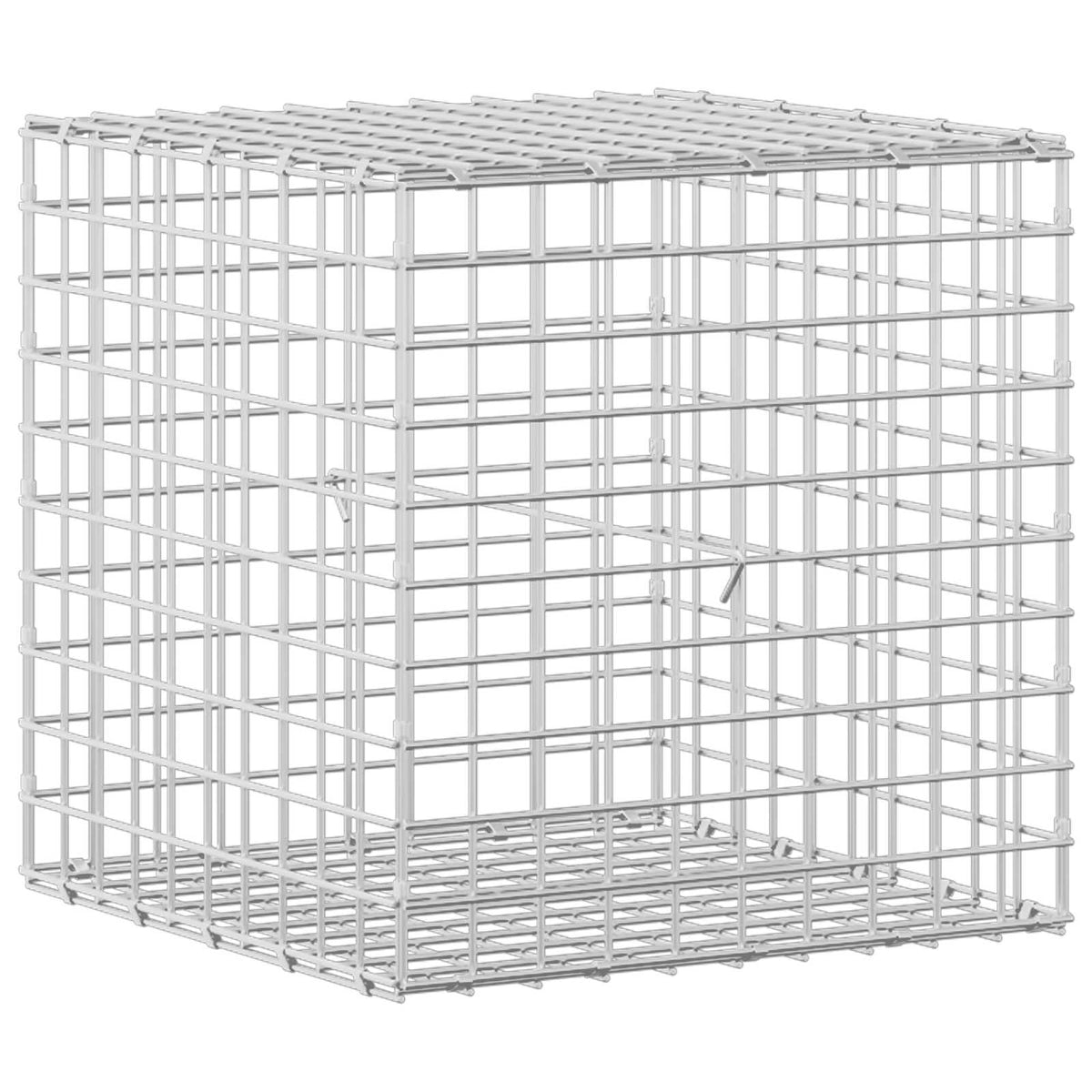 Γκαμπιόν με σύρμα 5 mm και πλέγμα 5x5 cm 50x50x50 εκ.