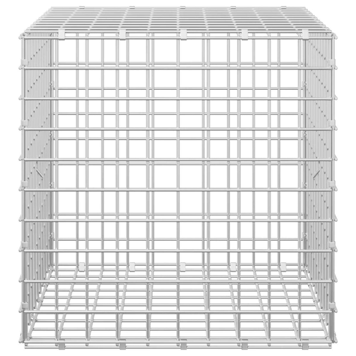Γκαμπιόν με σύρμα 5 mm και πλέγμα 5x5 cm 50x50x50 εκ.