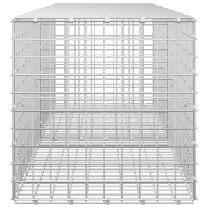 Γκαμπιόν με σύρμα 5 mm και πλέγμα 5x5 cm 200x50x50 εκ - Pakobazaar