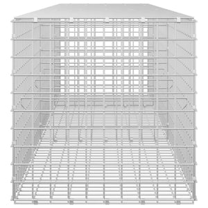 Γκαμπιόν με σύρμα 5 mm και πλέγμα 5x5 cm 250x50x50 εκ