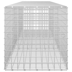 Γκαμπιόν με σύρμα 5 mm και πλέγμα 5x5 cm 300x50x50 εκ - Pakobazaar