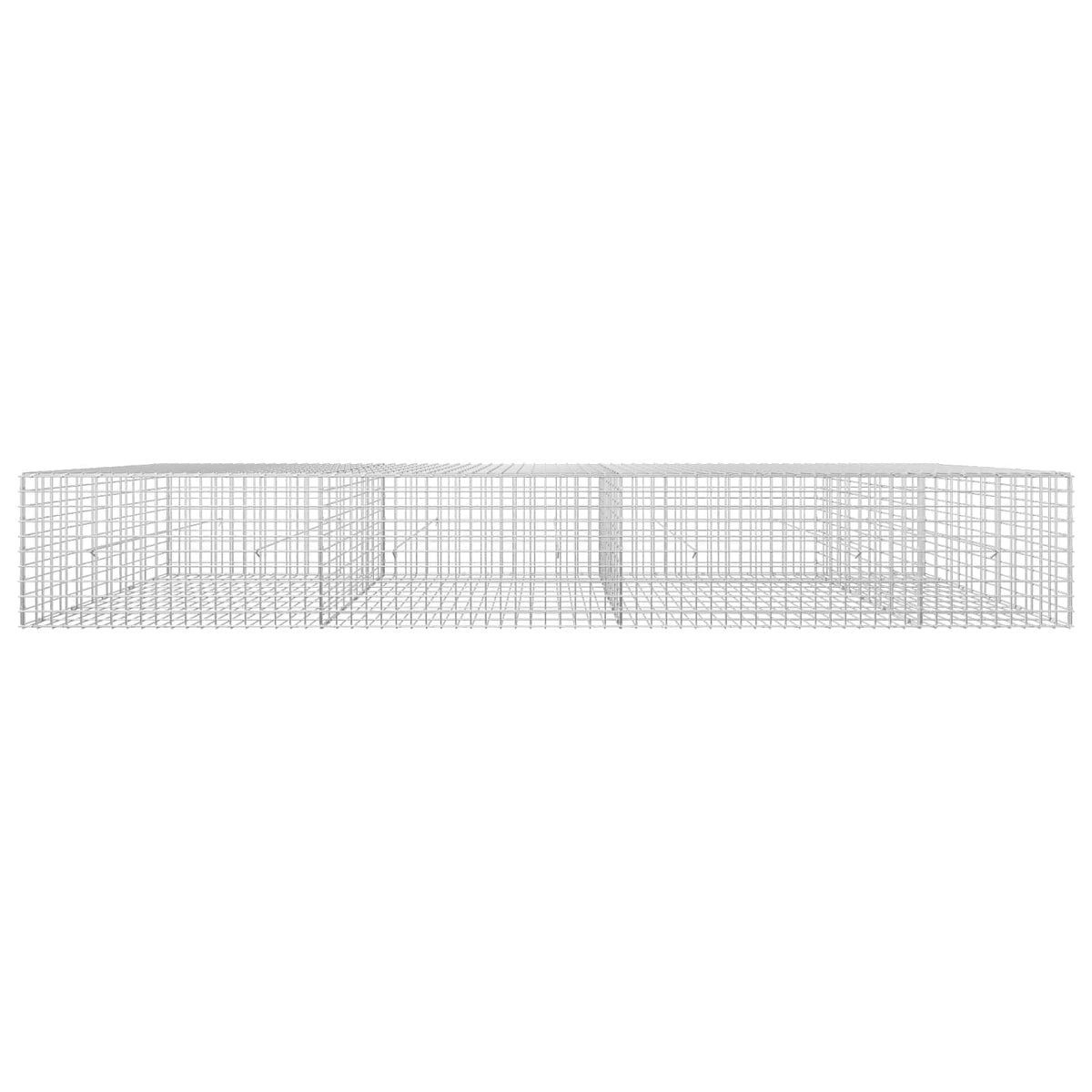 Γκαμπιόν με σύρμα 5 mm και πλέγμα 5x5 cm 350x50x50 εκ - Pakobazaar