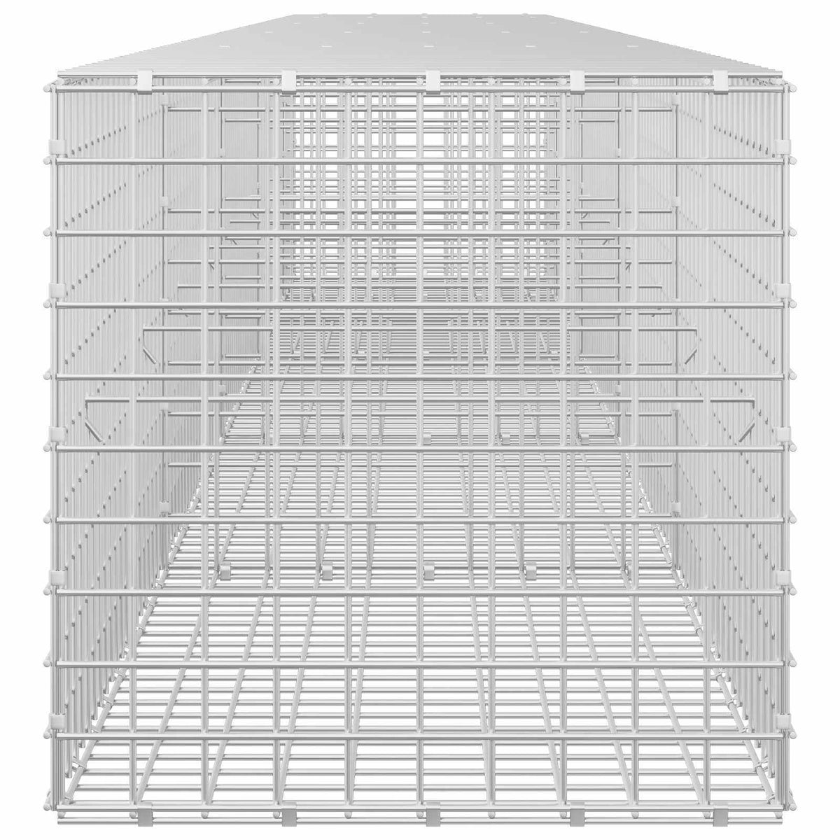 Γκαμπιόν με σύρμα 5 mm και πλέγμα 5x5 cm 450x50x50 εκ - Pakobazaar