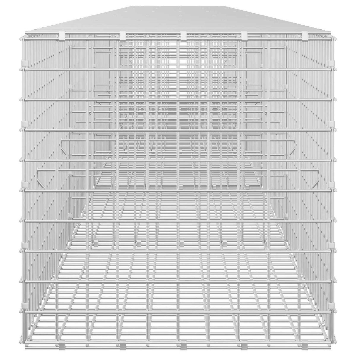 Γκαμπιόν με σύρμα 5 mm και πλέγμα 5x5 cm 550x50x50 εκ