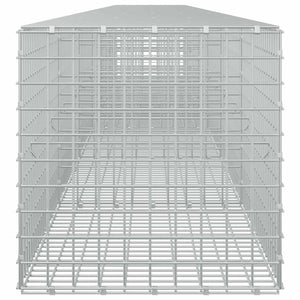 Γκαμπιόν με σύρμα 5 mm και πλέγμα 5x5 cm 650x50x50 εκ. - Pakobazaar