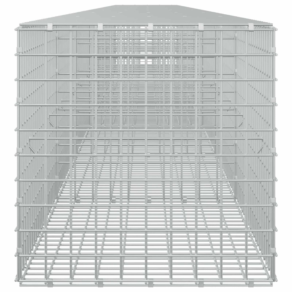 Γκαμπιόν με σύρμα 5 mm και πλέγμα 5x5 cm 750x50x50 εκ - Pakobazaar