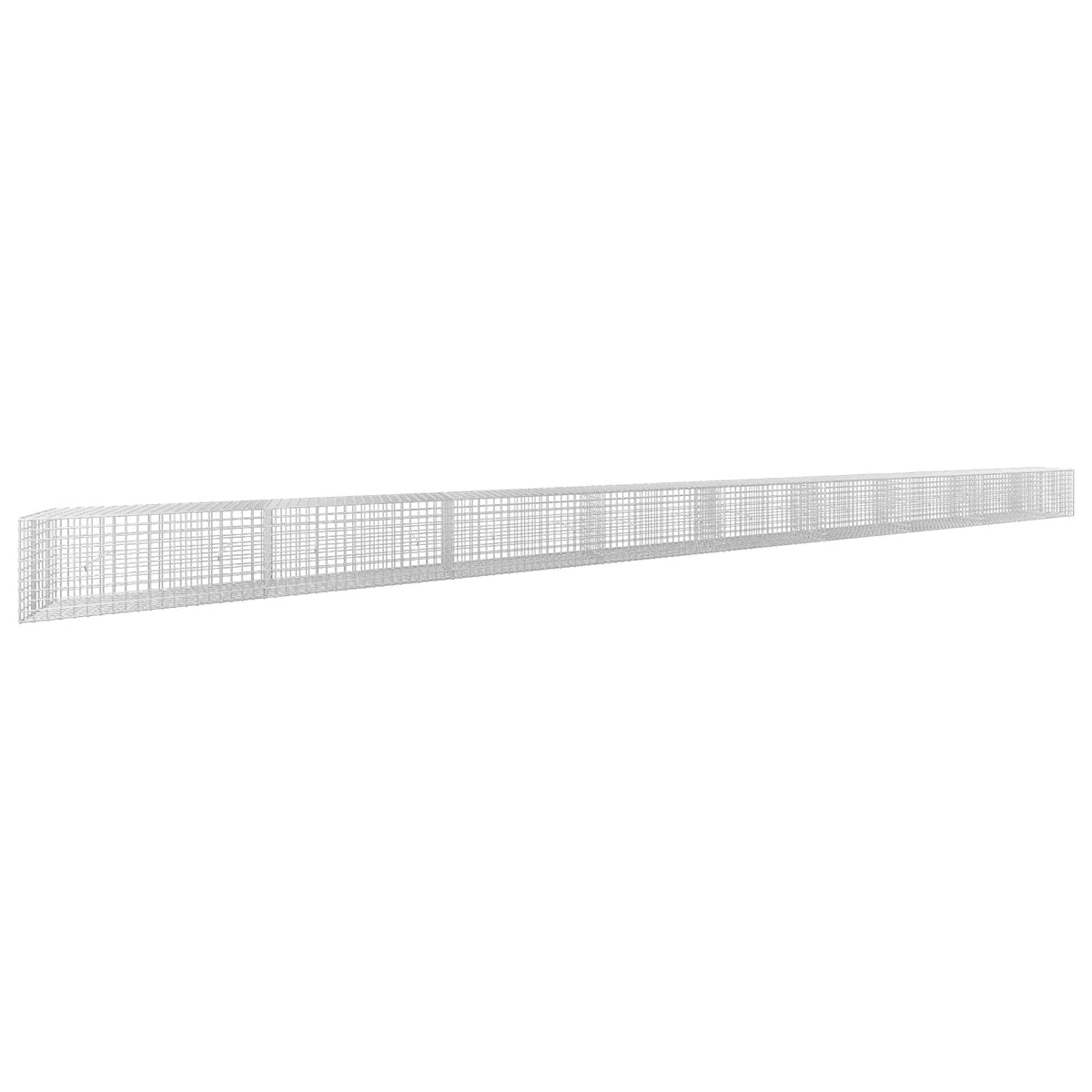 Γκαμπιόν με σύρμα 5 mm και πλέγμα 5x5 cm 850x50x50 εκ - Pakobazaar