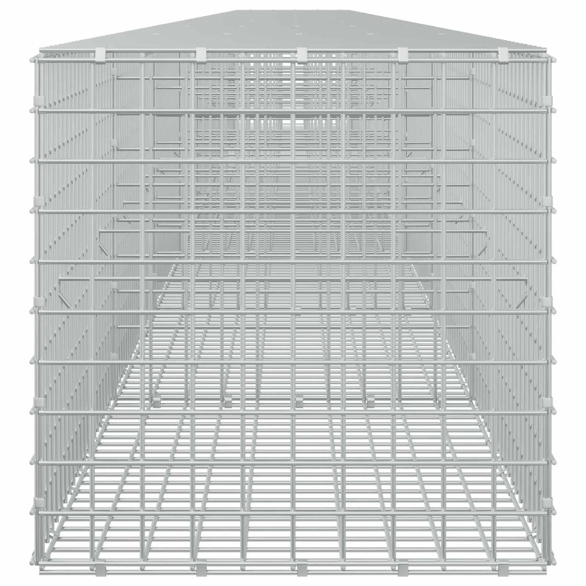 Γκαμπιόν με σύρμα 5 mm και πλέγμα 5x5 cm 850x50x50 εκ - Pakobazaar