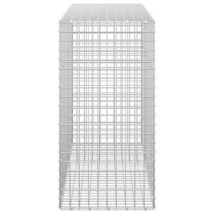 Γκαμπιόν με σύρμα 5 mm και πλέγμα 5x5 cm 150x50x100 εκ.