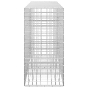 Γκαμπιόν με σύρμα 5 mm και πλέγμα 5x5 cm 200x50x100 εκ - Pakobazaar