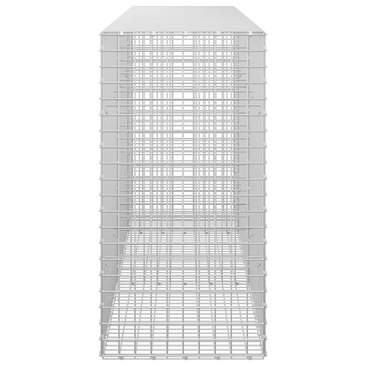 Γκαμπιόν με σύρμα 5 mm και πλέγμα 5x5 cm 250x50x100 εκ