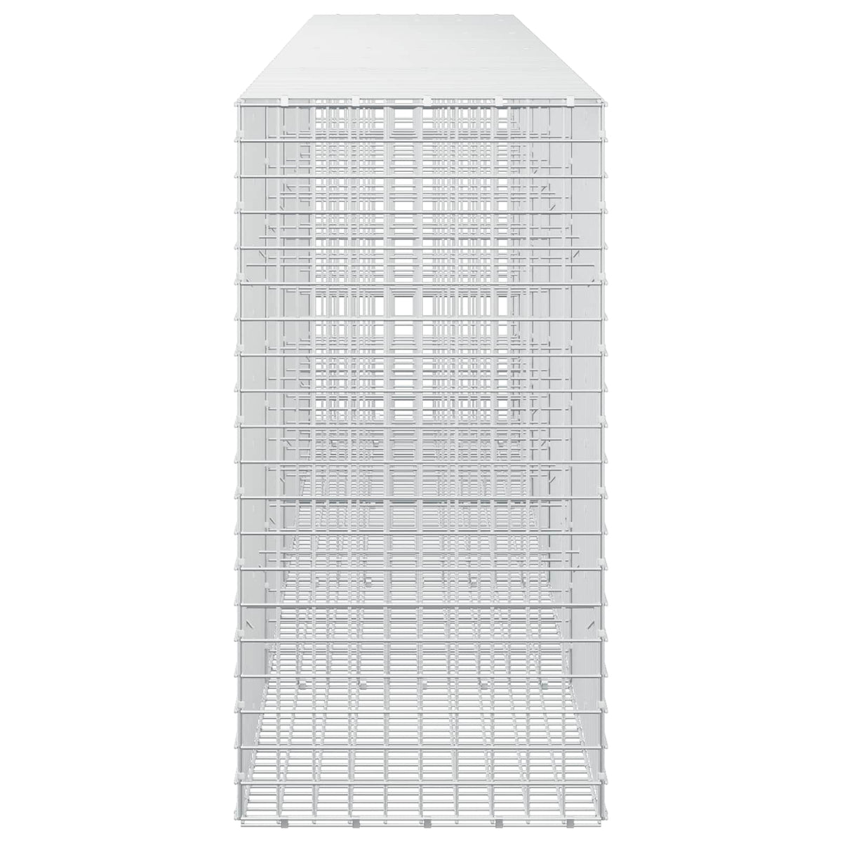 Γκαμπιόν με σύρμα 5 mm και πλέγμα 5x5 cm 450x50x100 εκ