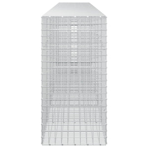 Γκαμπιόν με σύρμα 5 mm και πλέγμα 5x5 cm 650x50x100 εκ