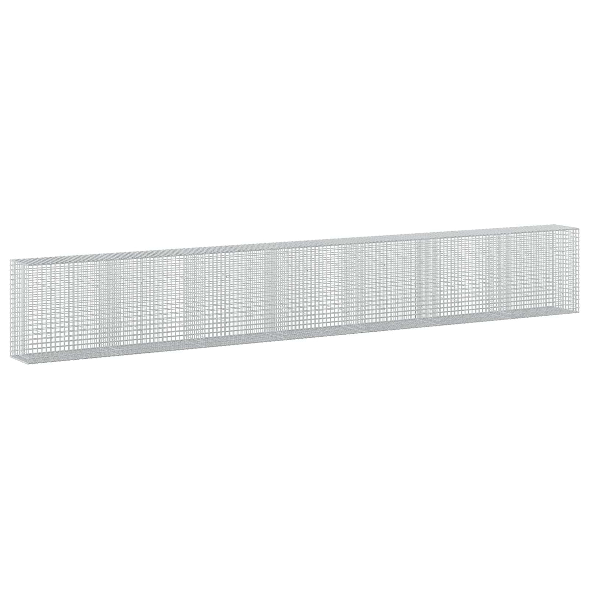 Γκαμπιόν με σύρμα 5 mm και πλέγμα 5x5 cm 700x50x100 εκ - Pakobazaar