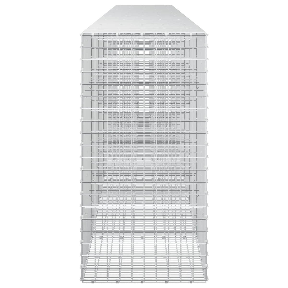 Γκαμπιόν με σύρμα 5 mm και πλέγμα 5x5 cm 700x50x100 εκ - Pakobazaar