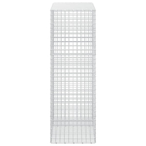 Γκαμπιόν με σύρμα 5 mm και πλέγμα 5x5 cm 150x50x150 εκ - Pakobazaar