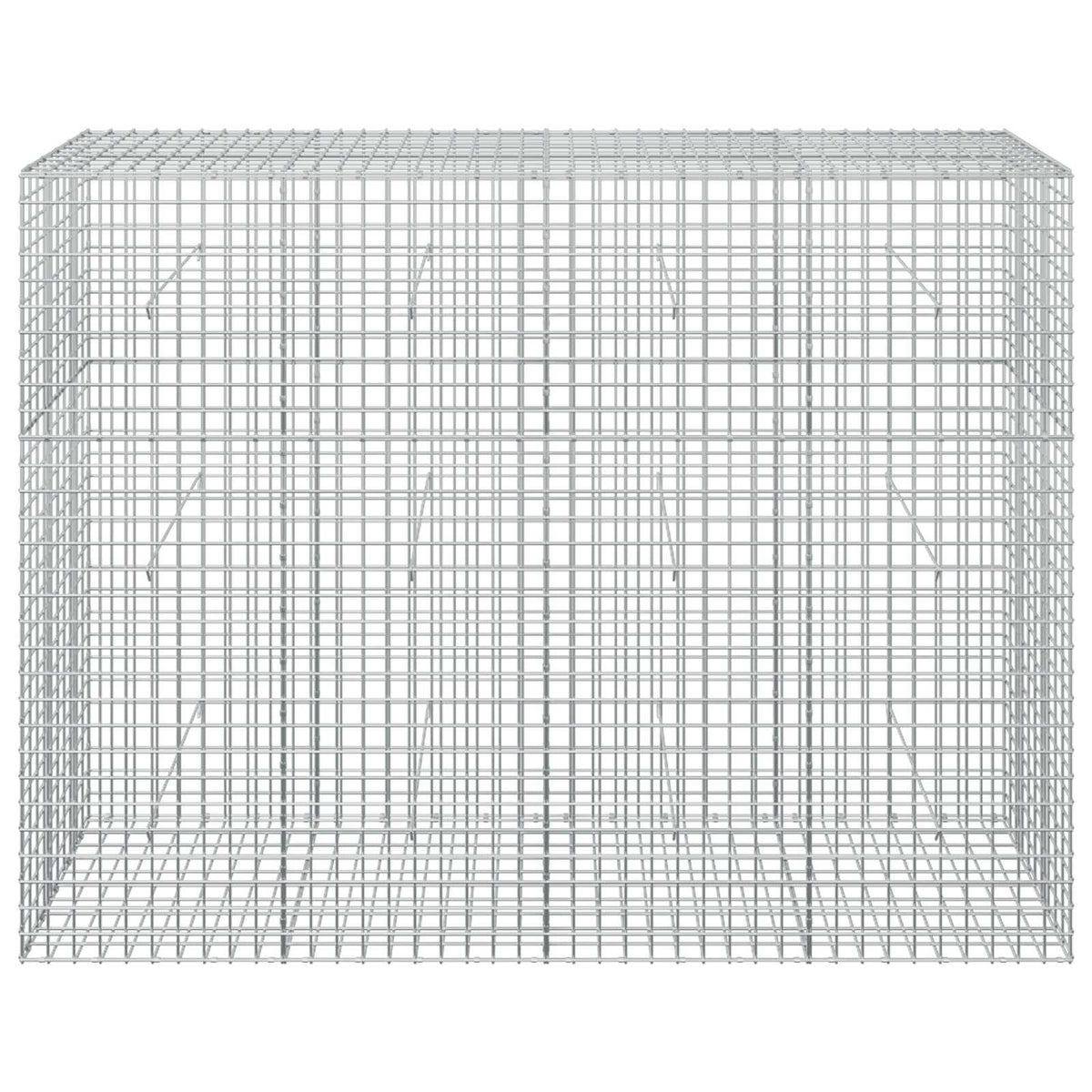 Γκαμπιόν με σύρμα 5 mm και πλέγμα 5x5 cm 200x50x150 εκ