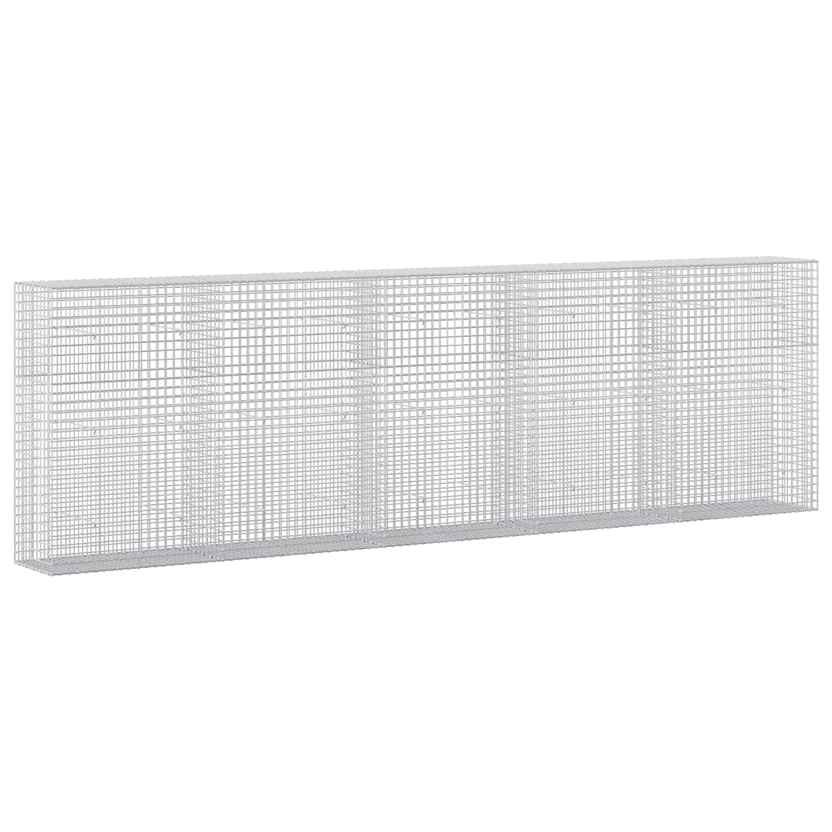 Γκαμπιόν με σύρμα 5 mm και πλέγμα 5x5 cm 500x50x150 εκ - Pakobazaar