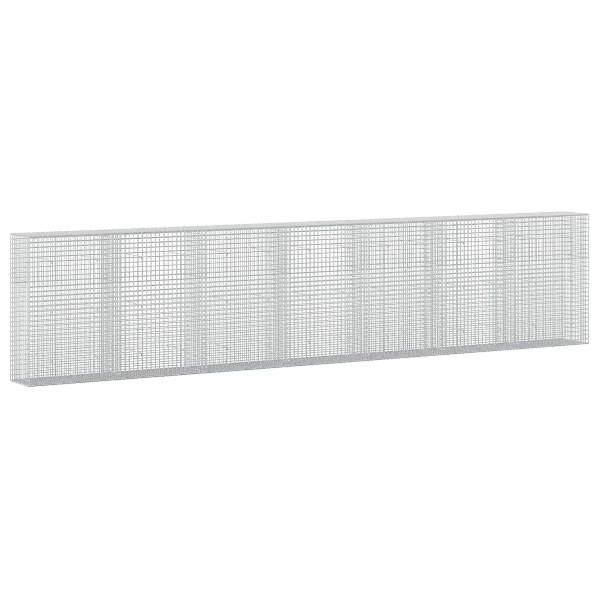 Γκαμπιόν με σύρμα 5 mm και πλέγμα 5x5 cm 700x50x150 εκ. - Pakobazaar